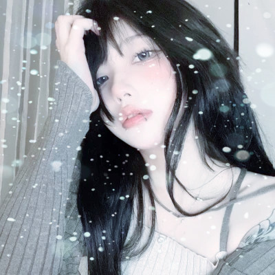 冰雪系少女头像