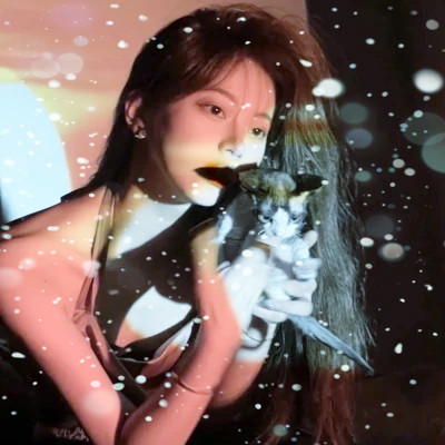 冰雪系少女头像