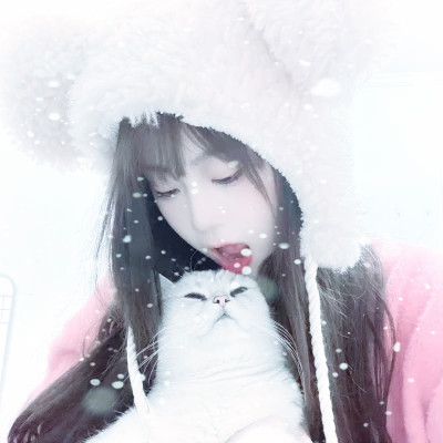 冰雪系少女头像