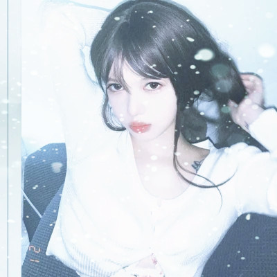 冰雪系少女头像