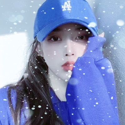 冰雪系少女头像