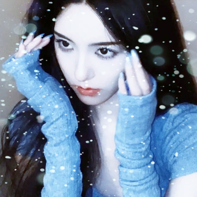 冰雪系少女头像