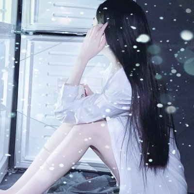 冰雪系少女头像