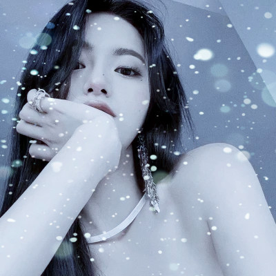 冰雪系少女头像