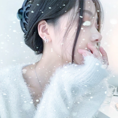 冰雪系少女头像