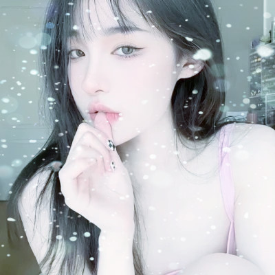 冰雪系少女头像