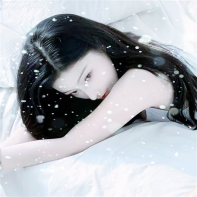 冰雪系少女头像
