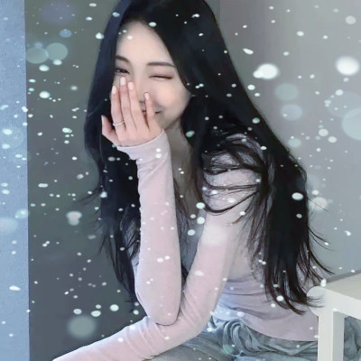 冰雪系少女头像