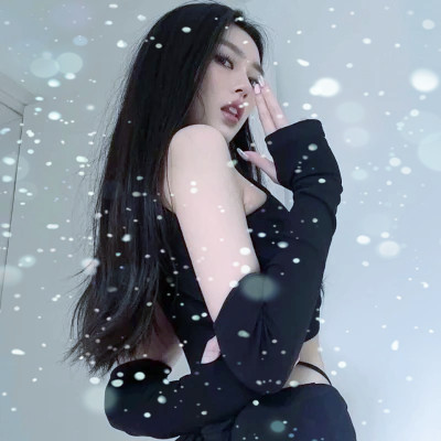 冰雪系少女头像