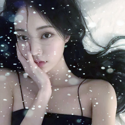 冰雪系少女头像