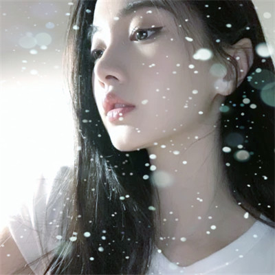 冰雪系少女头像