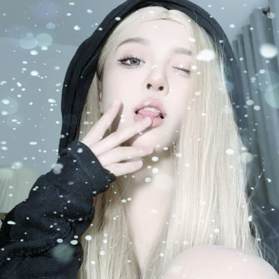 冰雪系少女头像