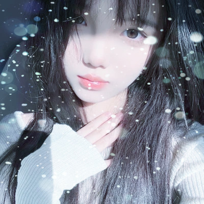 冰雪系少女头像