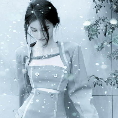 冰雪系少女头像
