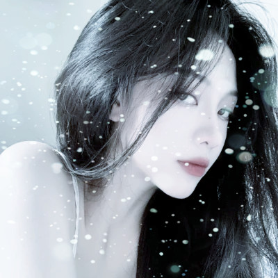 冰雪系少女头像