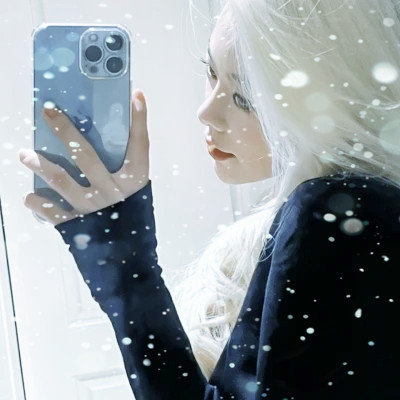 冰雪系少女头像