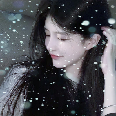 冰雪系少女头像