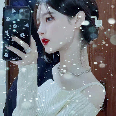 冰雪系少女头像