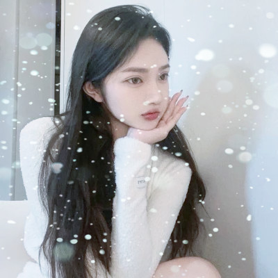 冰雪系少女头像