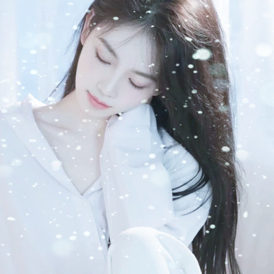 冰雪系少女头像