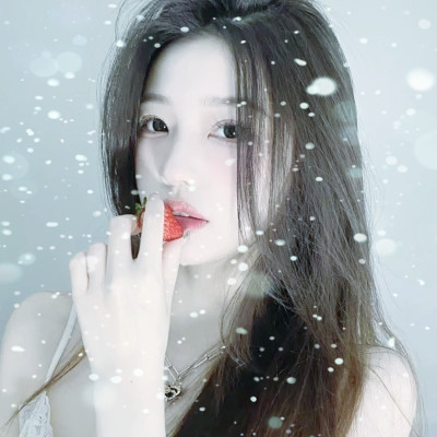 冰雪系少女头像