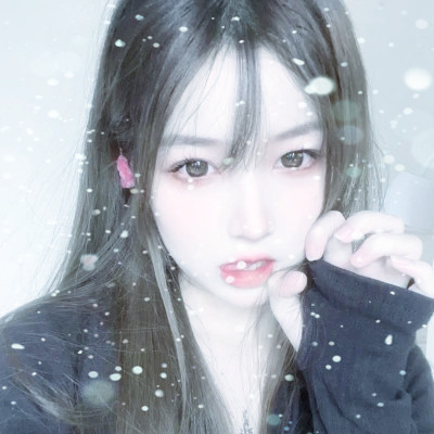 冰雪系少女头像