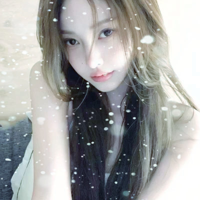 冰雪系少女头像