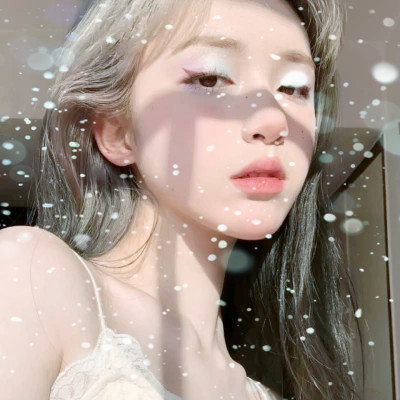 冰雪系少女头像