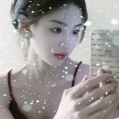 冰雪系少女头像