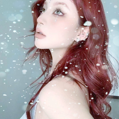 冰雪系少女头像