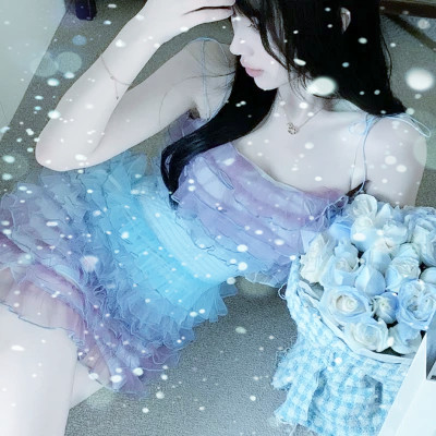 冰雪系少女头像