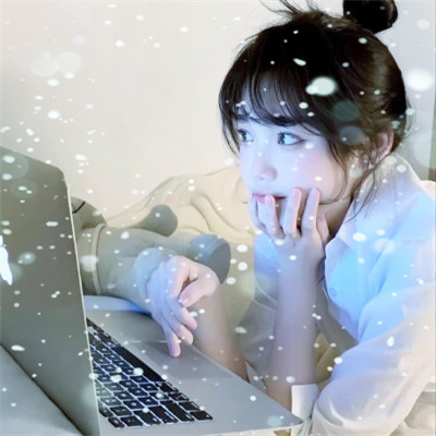 冰雪系少女头像