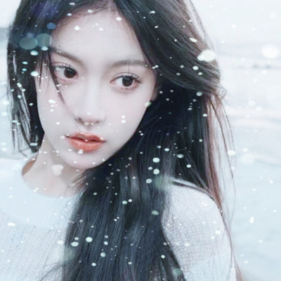 冰雪系少女头像