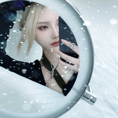 冰雪系少女头像