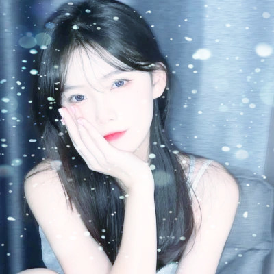 冰雪系少女头像