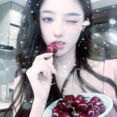 冰雪系少女头像