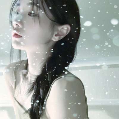 冰雪系少女头像