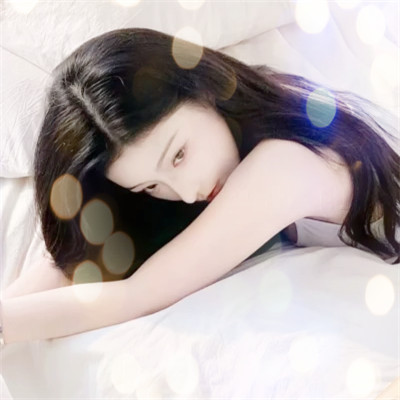 夜晚灯光女生头像