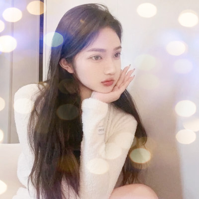 夜晚灯光女生头像