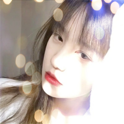夜晚灯光女生头像