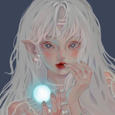 高级头像女生小众手绘漫画