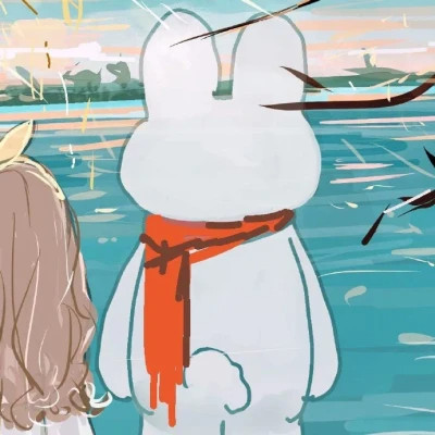 浪漫治愈情侣头像动漫
