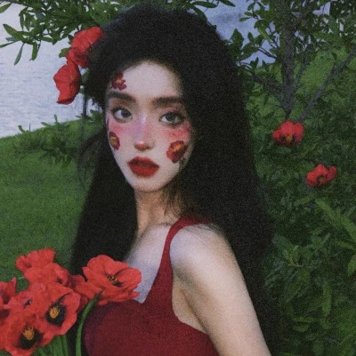 神仙颜值高清唯美的女生头像