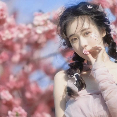神仙颜值头像闺蜜唯美