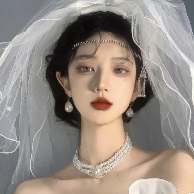 神仙颜值头像闺蜜真人唯美