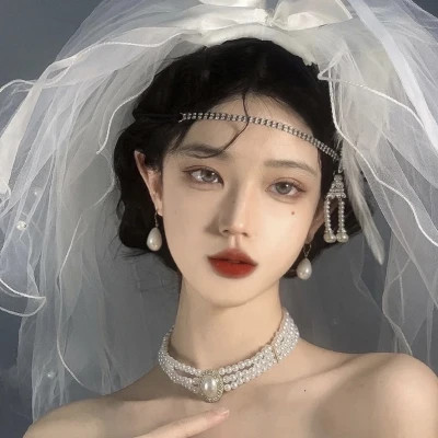 神仙颜值头像闺蜜真人唯美
