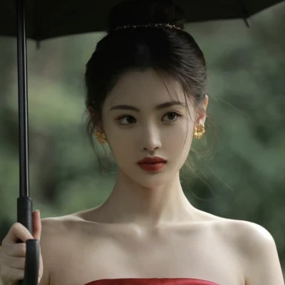 仙气优雅闺蜜头像单人真人