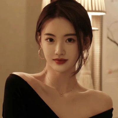 超仙气的单人闺蜜头像女