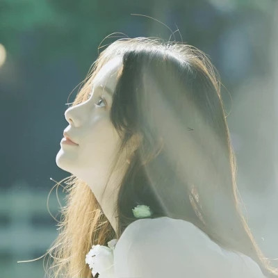 超仙气的单人闺蜜头像女