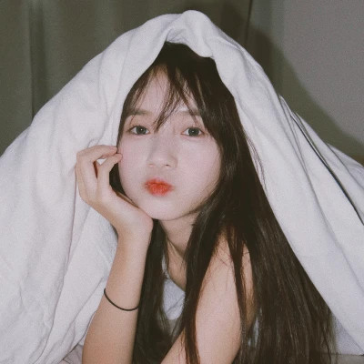 超仙气的单人闺蜜头像女
